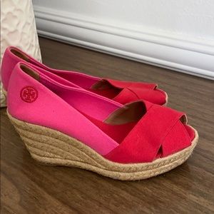 Tory Burch peep toe Wedge heel